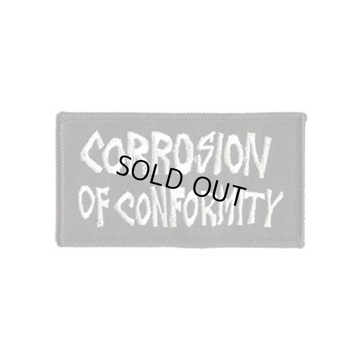 画像1: C.O.C. Corrosion of Conformity アイロンパッチ／ワッペン コロージョン・オブ・コンフォーミティー Logo (1)