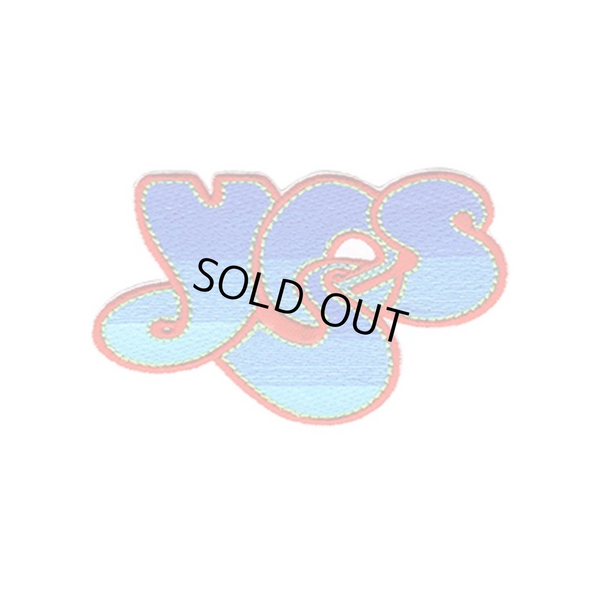 画像1: Yes アイロンパッチ／ワッペン イエス Fade Logo (1)