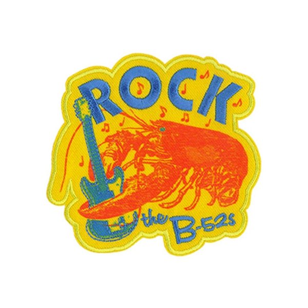画像1: B-52's アイロンパッチ／ワッペン ビー・フィフティートゥーズ Rock Lobster (1)