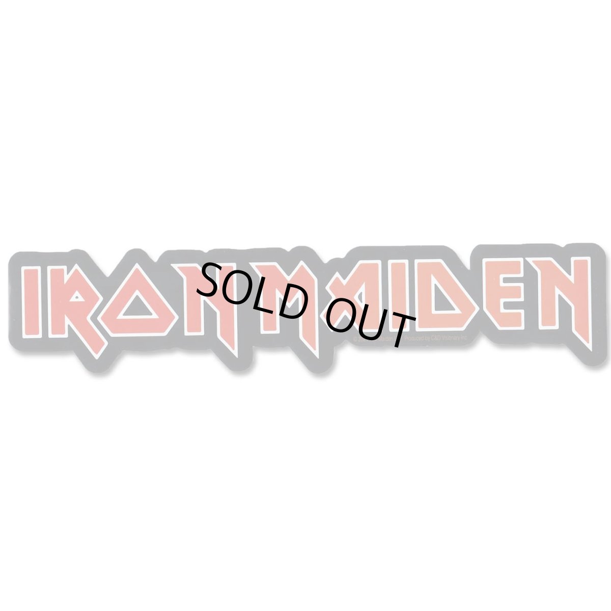 画像1: Iron Maiden ステッカー アイアン・メイデン Logo (1)