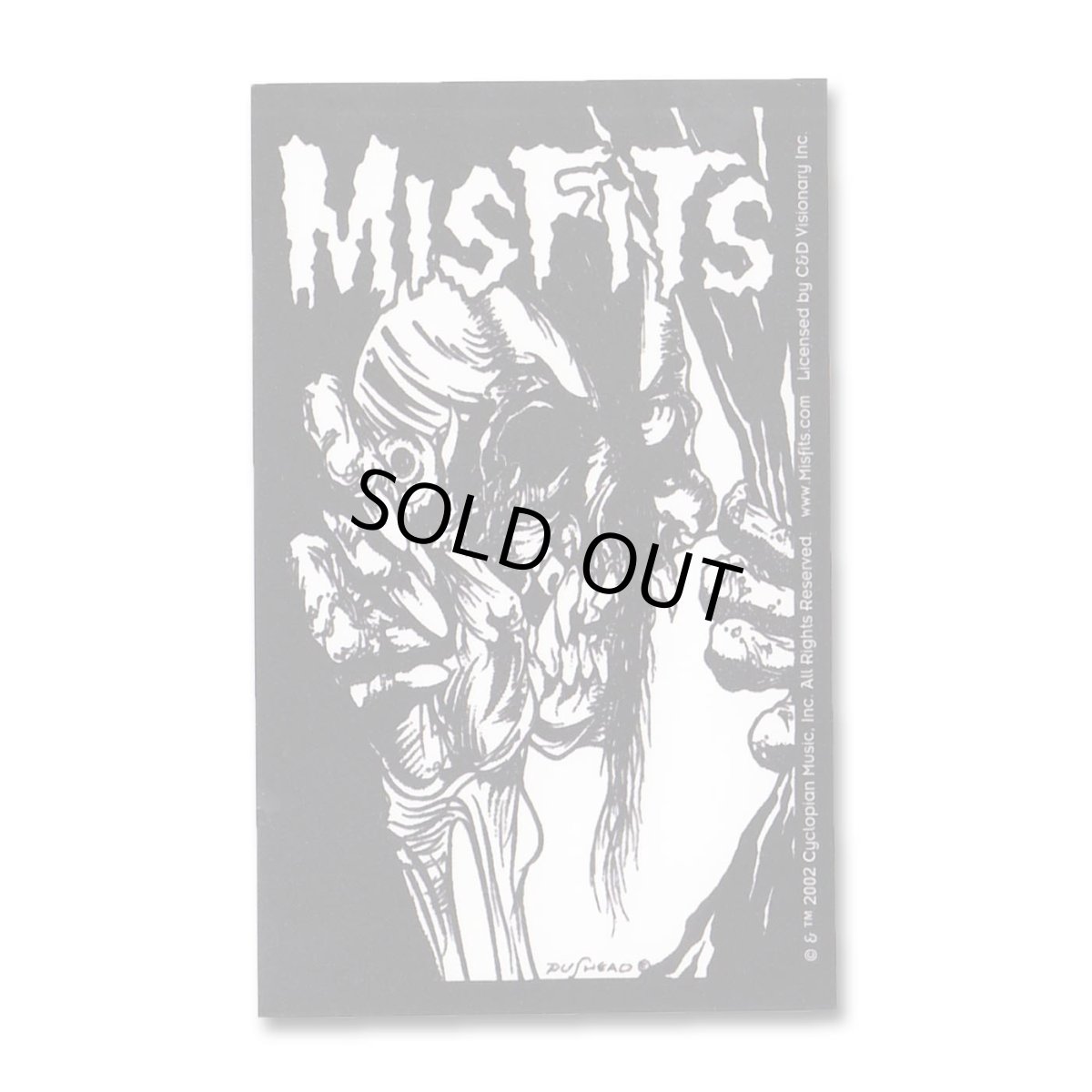 画像1: Misfits ステッカー ミスフィッツ Eyeball (1)