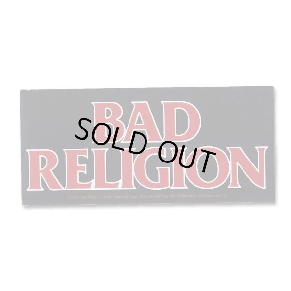画像1: Bad Religion ステッカー バッド・レリジョン Logo (1)