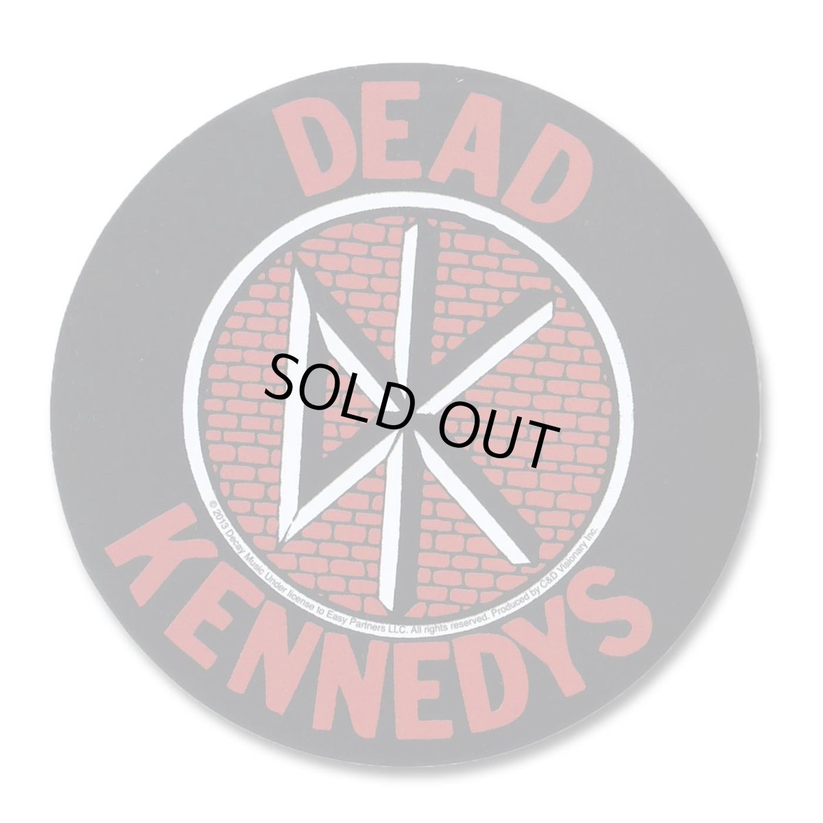 画像1: Dead Kennedys ステッカー デッド・ケネディーズ Bricks Logo (1)