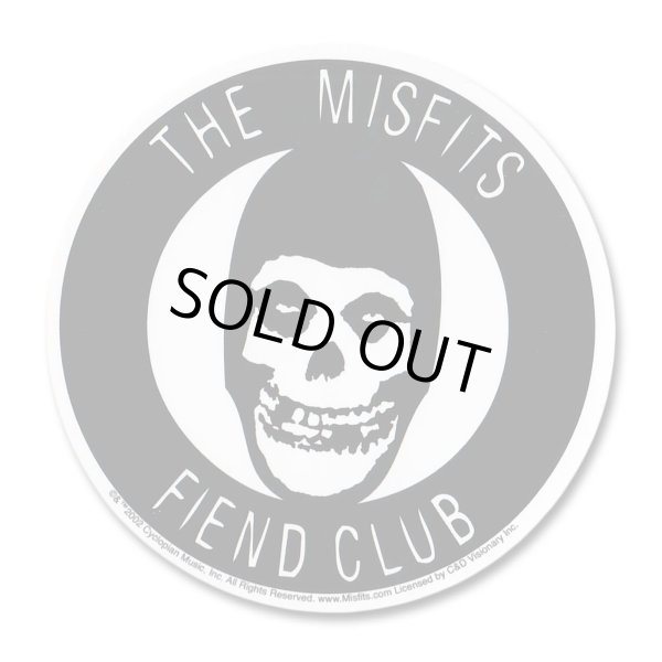 画像1: Misfits ステッカー ミスフィッツ Fiend Club (1)