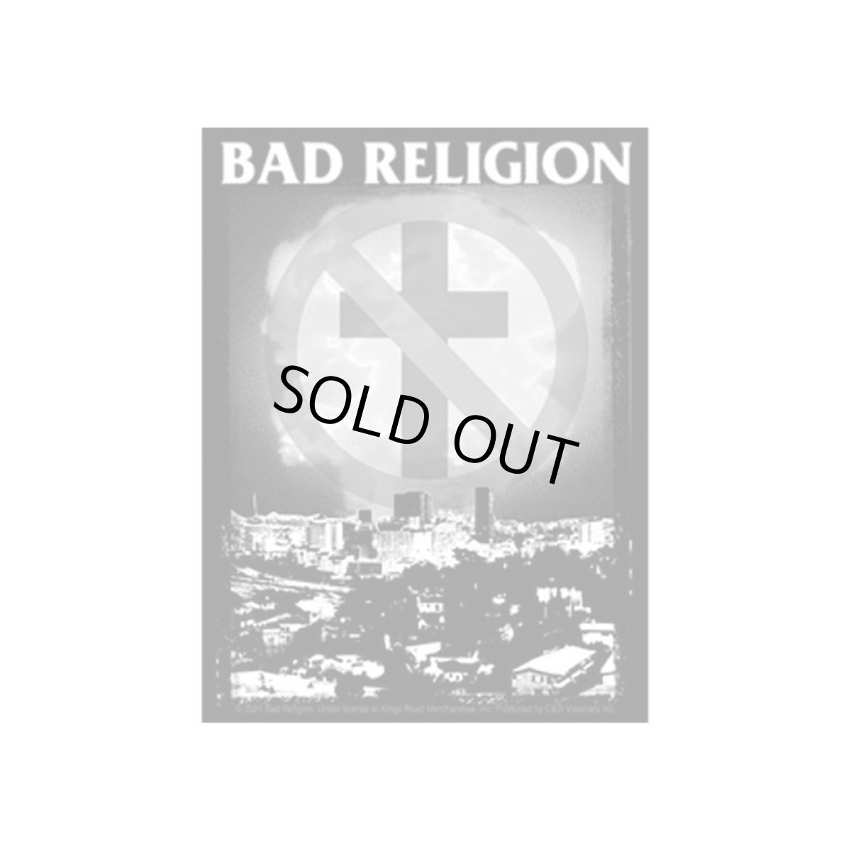 画像1: Bad Religion ステッカー バッド・レリジョン Explosion (1)