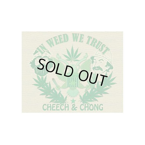 画像1: Cheech & Chong ステッカー チーチ&チョン In Weed We Trust (1)