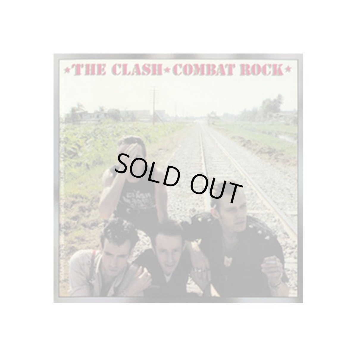 画像1: The Clash ステッカー ザ・クラッシュ Combat Rock (1)