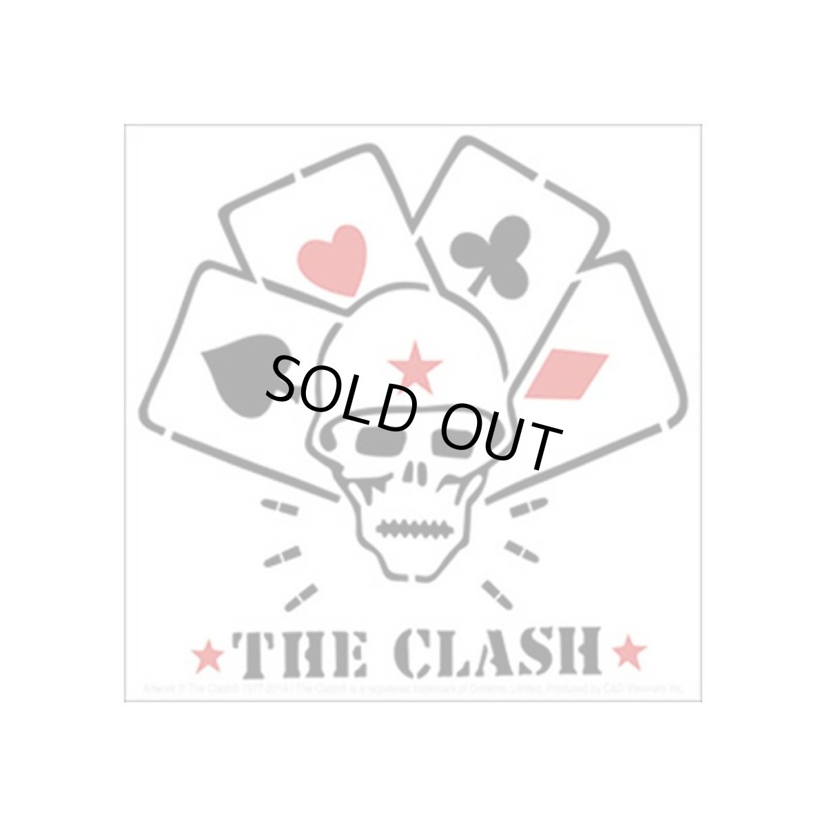 画像1: The Clash ステッカー ザ・クラッシュ Cards (1)