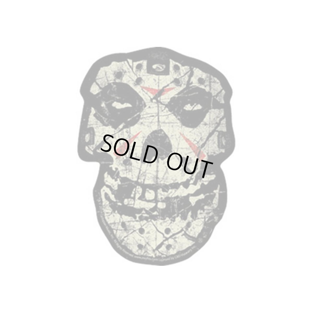 画像1: Misfits ステッカー ミスフィッツ Lake Skull (1)