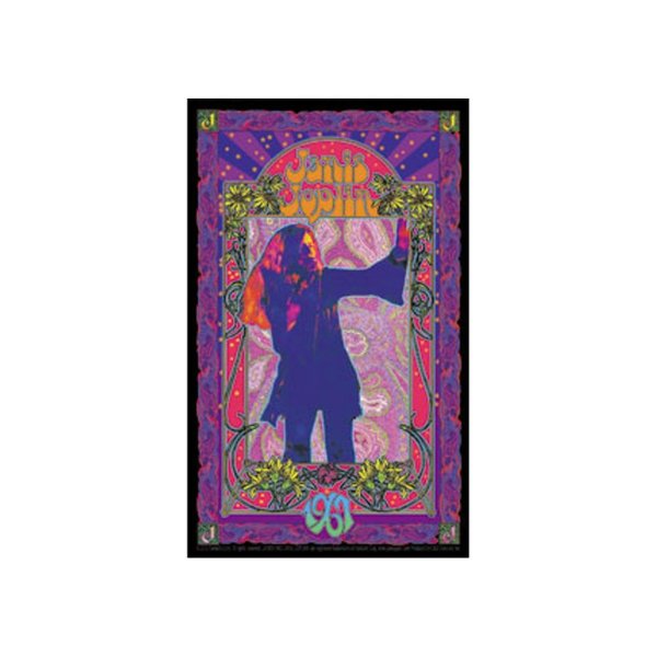 画像1: Janis Joplin ステッカー ジャニス・ジョプリン Poster (1)