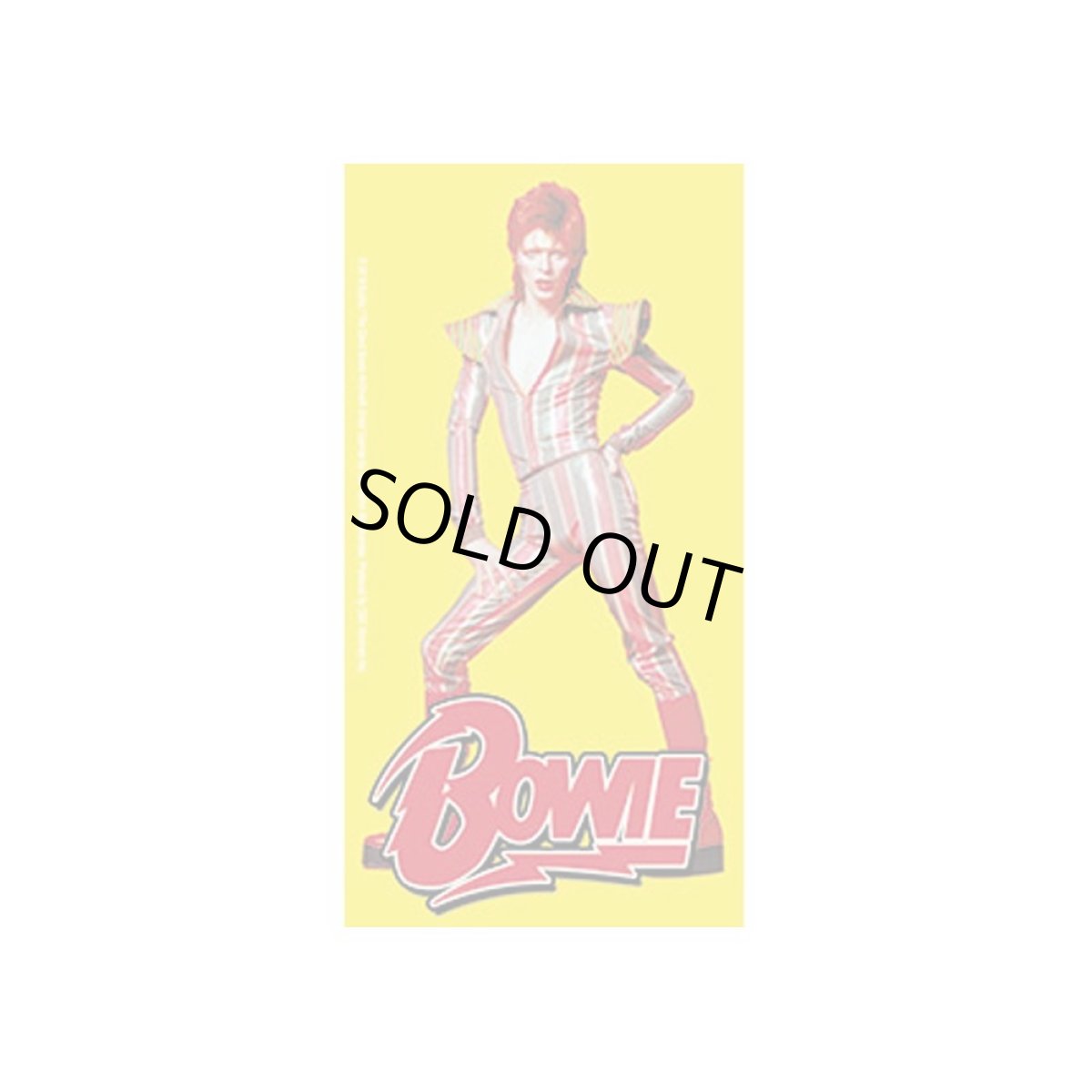 画像1: David Bowie ステッカー デヴィッド・ボウイ Pose (1)