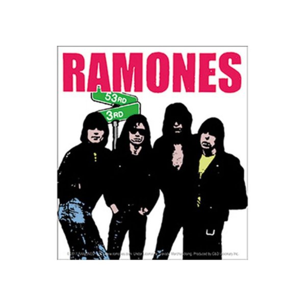 画像1: Ramones ステッカー ラモーンズ 53rd & 3rd (1)