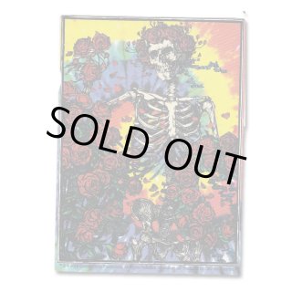 Grateful Dead ステッカー グレイトフル・デッド Skull & Roses