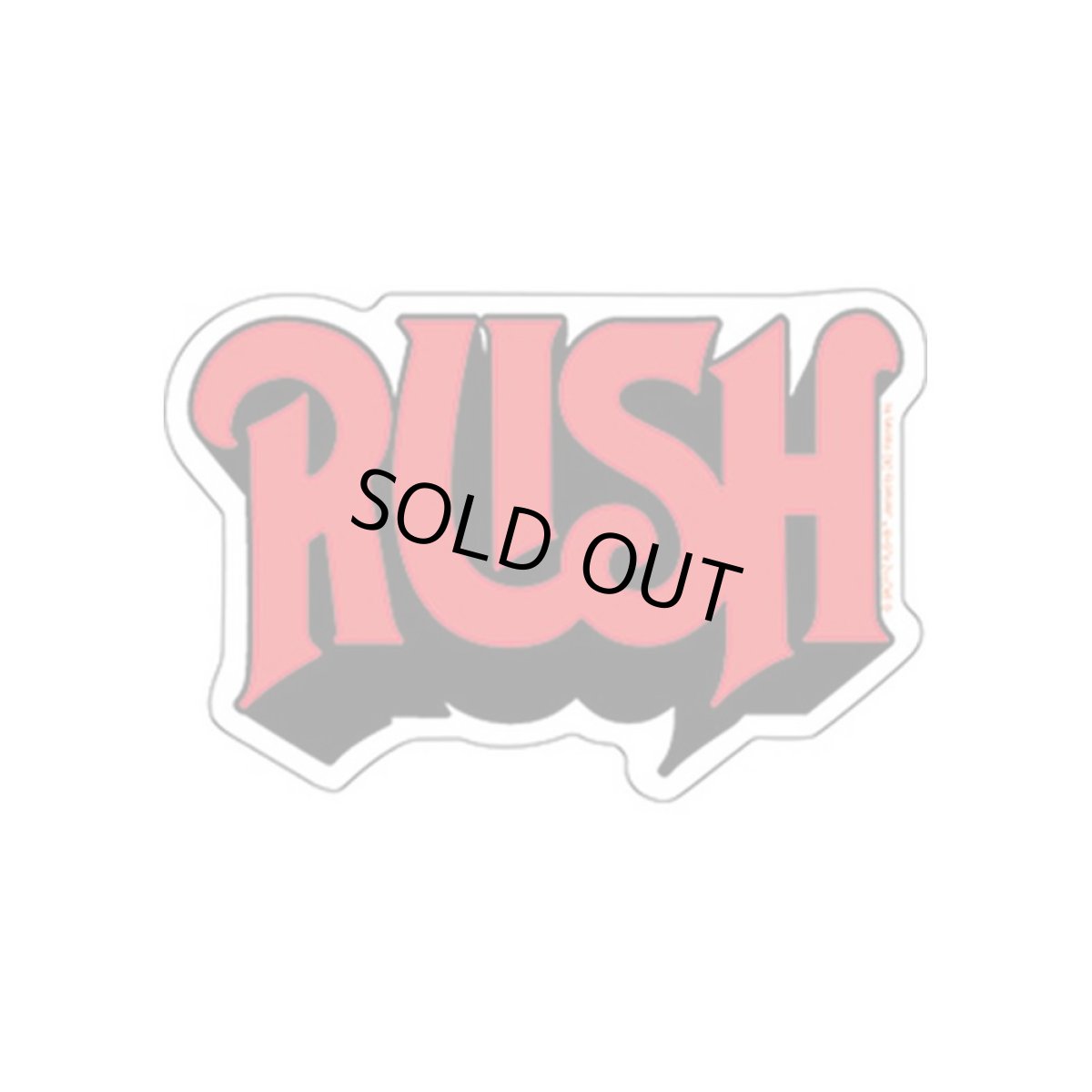 画像1: Rush ステッカー ラッシュ Logo (1)