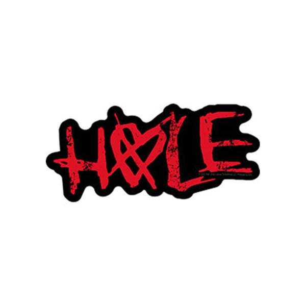 画像1: Hole ステッカー ホール Red Logo (1)