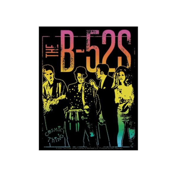 画像1: B-52's ステッカー ビー・フィフティートゥーズ Vintage Group (1)