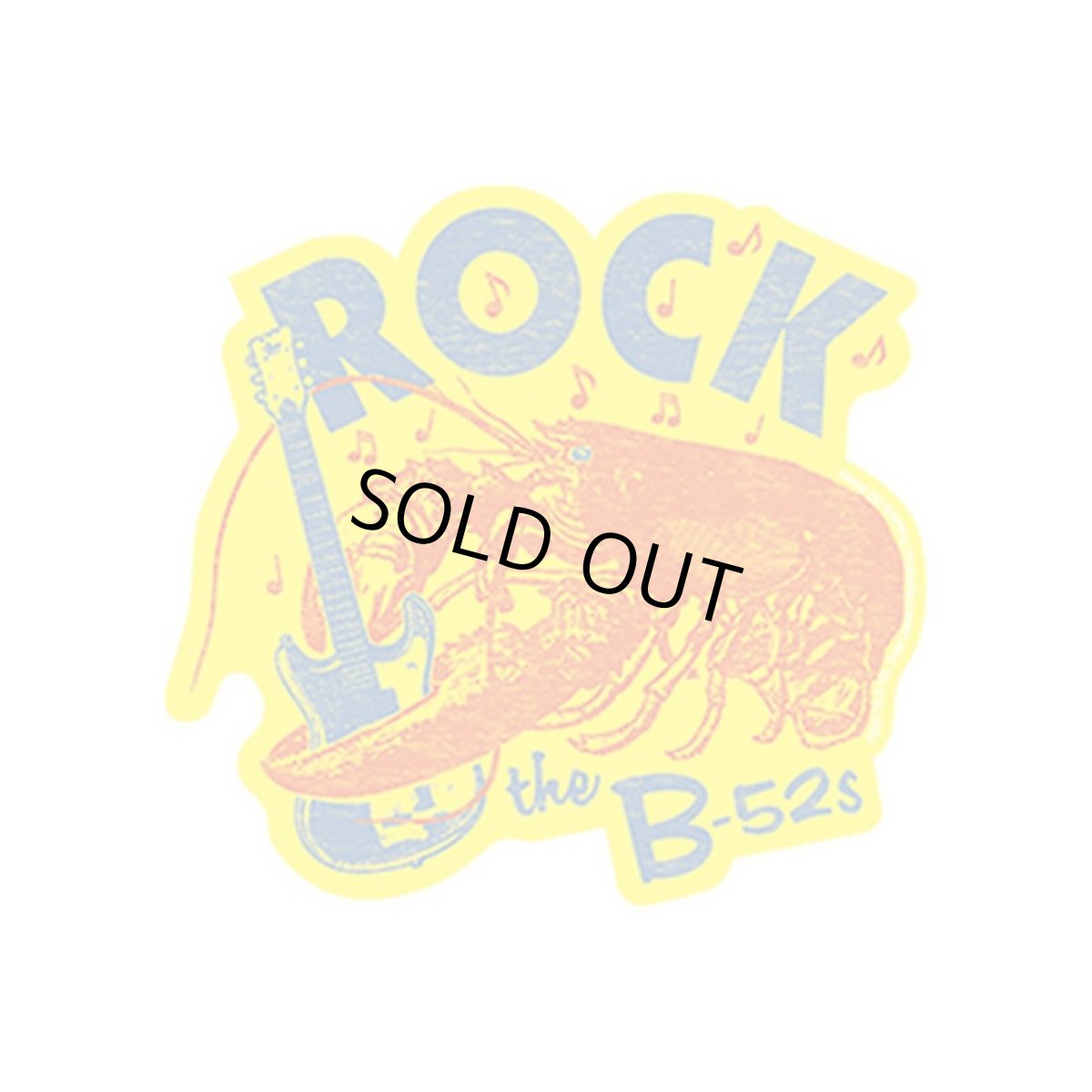 画像1: B-52's ステッカー ビー・フィフティートゥーズ Rock Lobster (1)