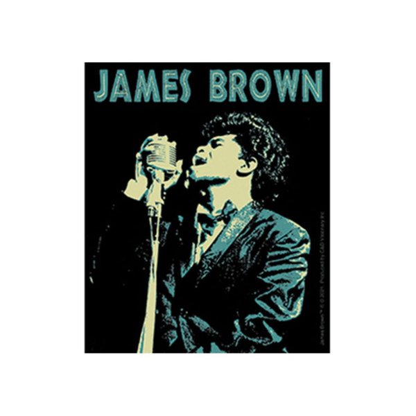 画像1: James Brown ステッカー ジェームス・ブラウン Singing In Blue (1)