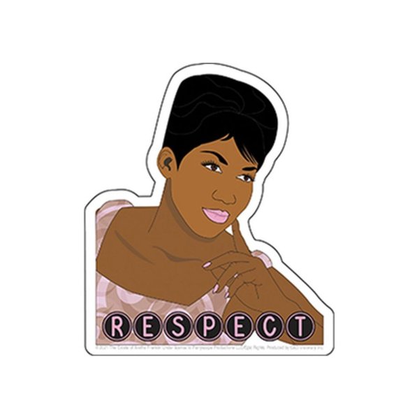 画像1: Aretha Franklin ステッカー アレサ・フランクリン Respect (1)