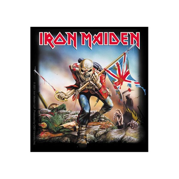 画像1: Iron Maiden ステッカー アイアン・メイデン British Flag (1)