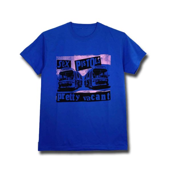 画像1: Sex Pistols バンドTシャツ セックス・ピストルズ Pretty Vacant BLUE (1)