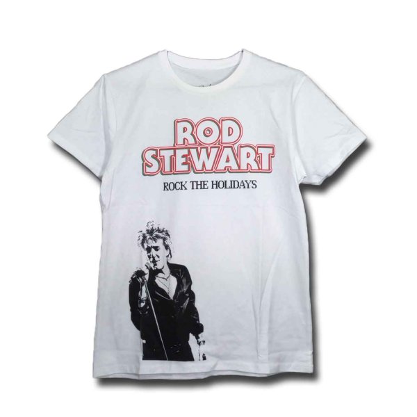 画像1: Rod Stewart Tシャツ ロッド・スチュワート Rock The Holidays (1)