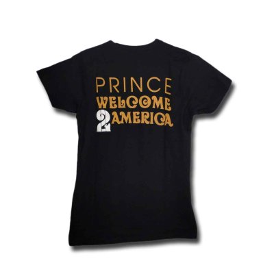 画像1: Prince Tシャツ プリンス White Guitar