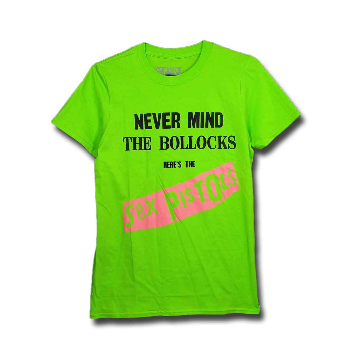 画像1: Sex Pistols バンドTシャツ セックス・ピストルズ Album Cover Green (1)