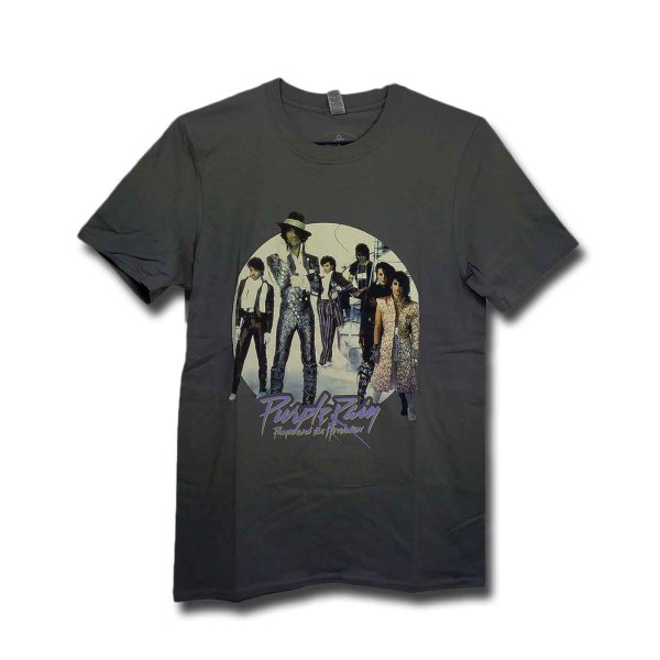 画像1: Prince Tシャツ プリンス Purple Rain Circle (1)