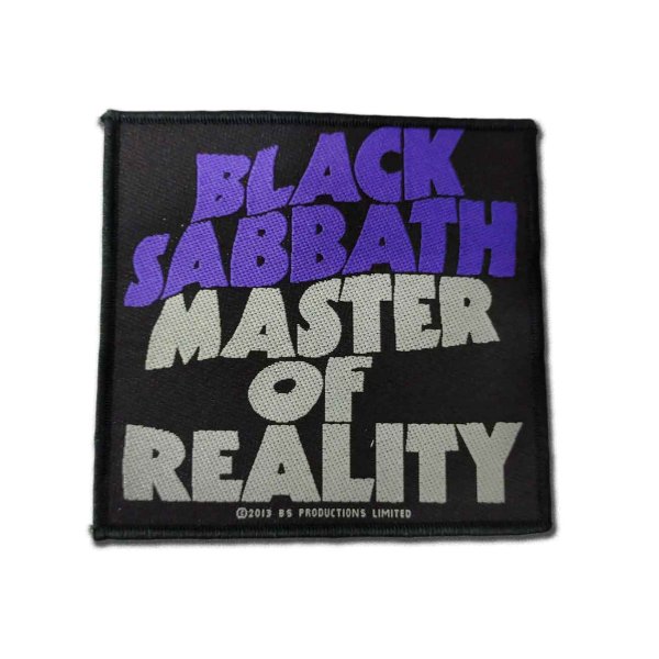 画像1: Black Sabbath パッチ／ワッペン ブラック・サバス Master Of Reality (1)