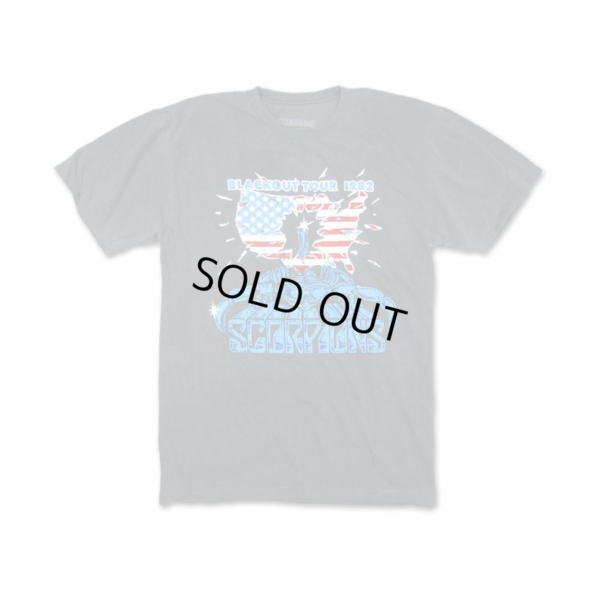 画像1: Scorpions バンドTシャツ スコーピオンズ Blackout 1982 USA Tour (1)