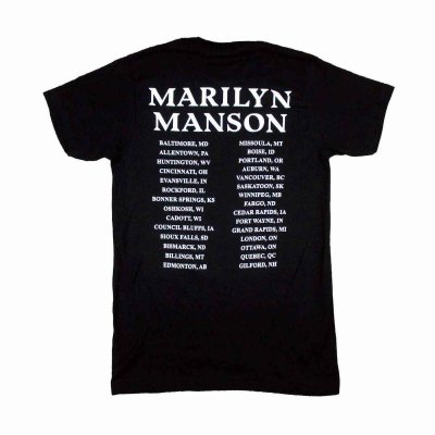 画像1: Marilyn Manson バンドTシャツ マリリン・マンソン Fists Tour