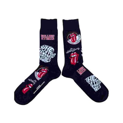 画像1: The Rolling Stones ソックス 靴下 ザ・ローリング・ストーンズ Logos