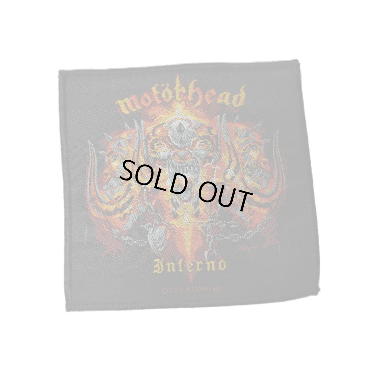 画像1: Motorhead パッチ／ワッペン モーターヘッド Inferno (1)