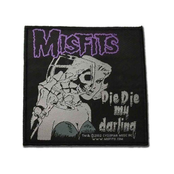画像1: Misfits パッチ／ワッペン ミスフィッツ Die Die My Darling (1)