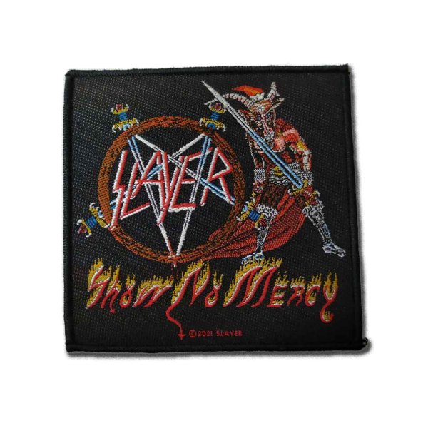 画像1: Slayer パッチ／ワッペン スレイヤー Show No Mercy (1)