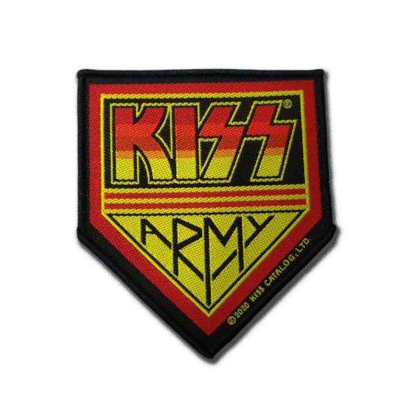 画像1: KISS パッチ／ワッペン キッス KISS Army (1)