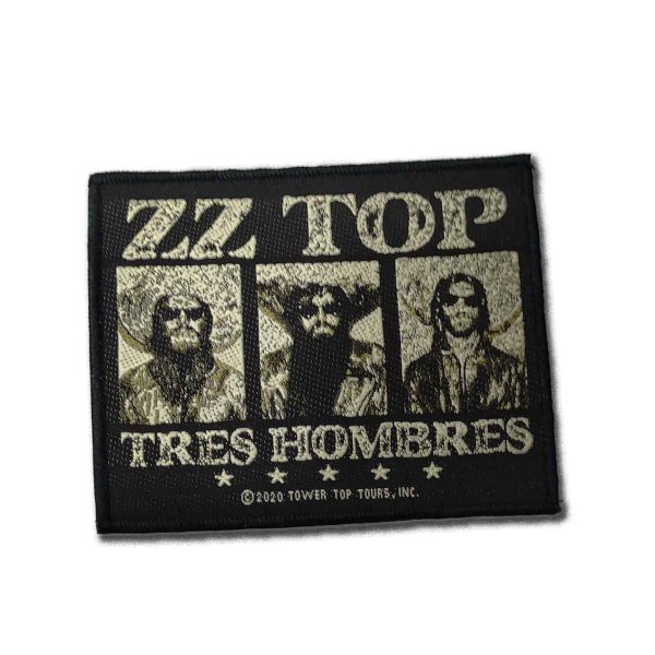 画像1: ZZ Top パッチ／ワッペン ZZトップ Tres Hombres (1)