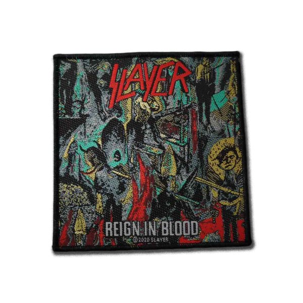 画像1: Slayer パッチ／ワッペン スレイヤー Reign In Blood (1)