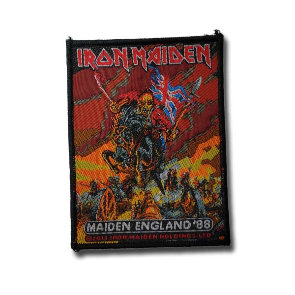 画像1: Iron Maiden パッチ／ワッペン アイアン・メイデン Maiden England (1)