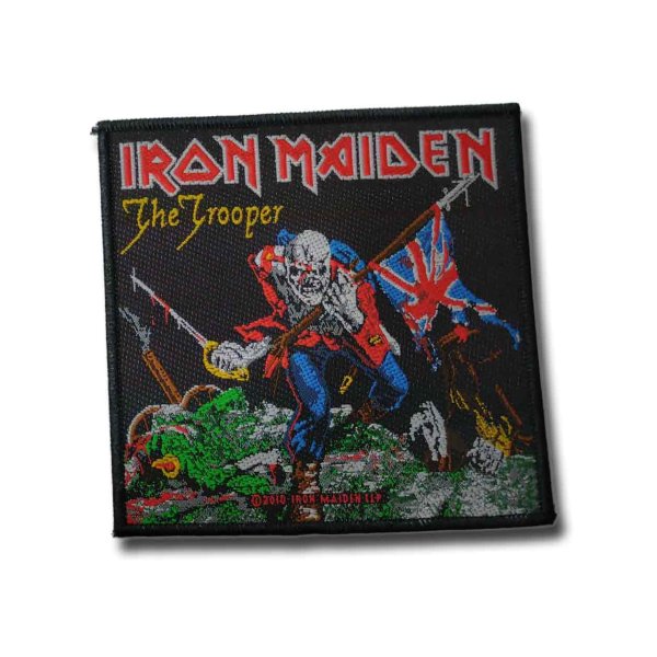 画像1: Iron Maiden パッチ／ワッペン アイアン・メイデン The Trooper (1)