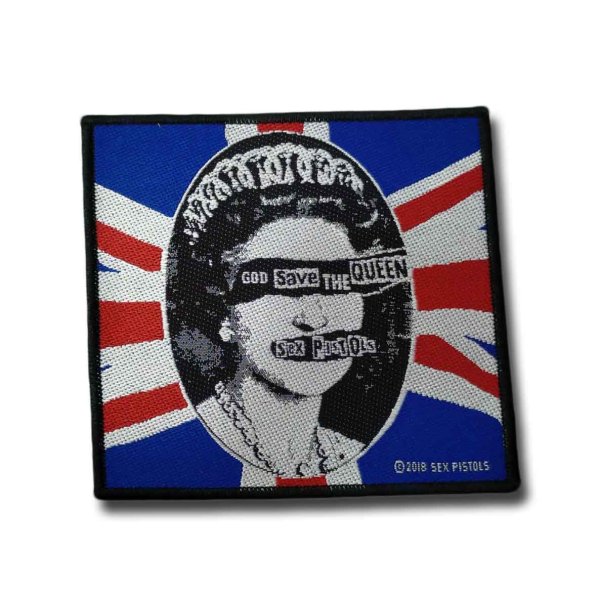 画像1: Sex Pistols パッチ／ワッペン セックス・ピストルズ God Save The Queen (1)