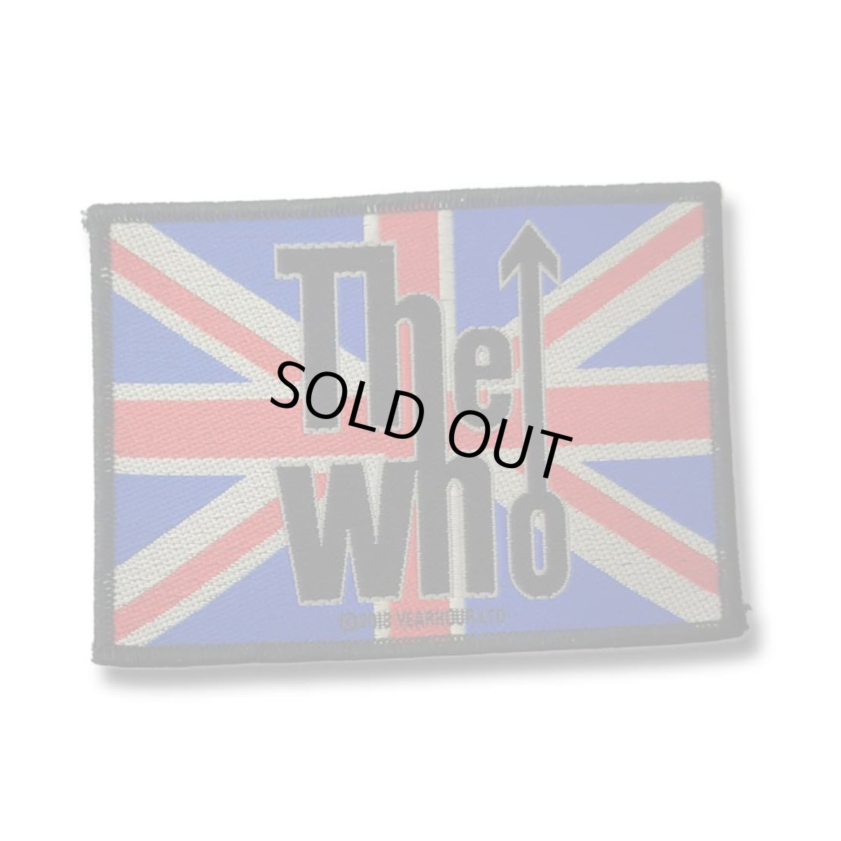 画像1: The Who パッチ／ワッペン ザ・フー Union Flag Logo (1)