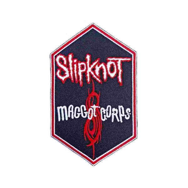 画像1: Slipknot アイロンパッチ／ワッペン スリップノット Maggot Corps (1)