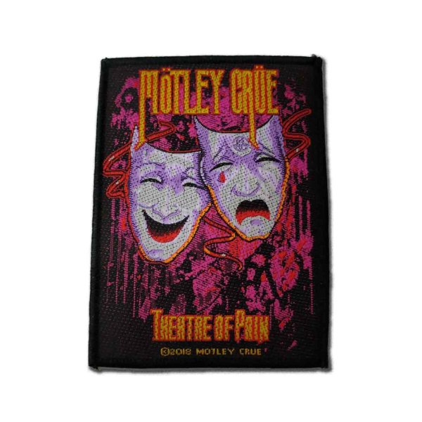 画像1: Motley Crue パッチ／ワッペン モトリー・クルー Theatre Of Pain (1)