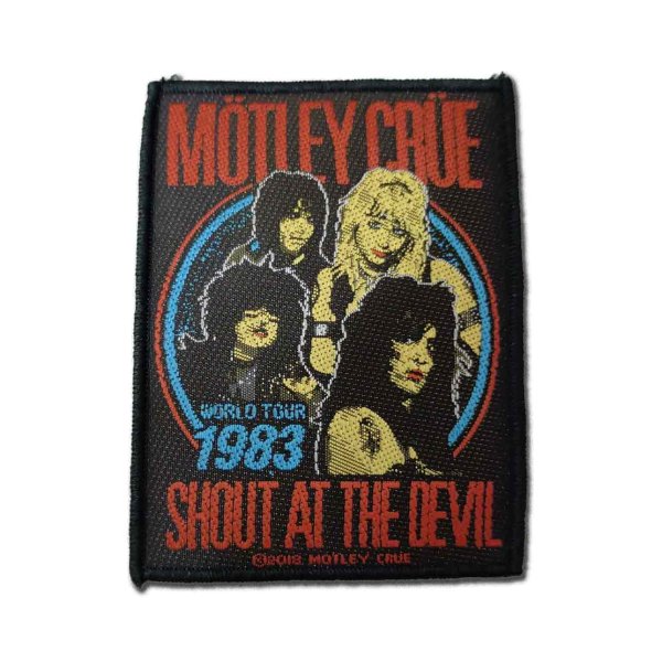 画像1: Motley Crue パッチ／ワッペン モトリー・クルー Shout At The Devil (1)