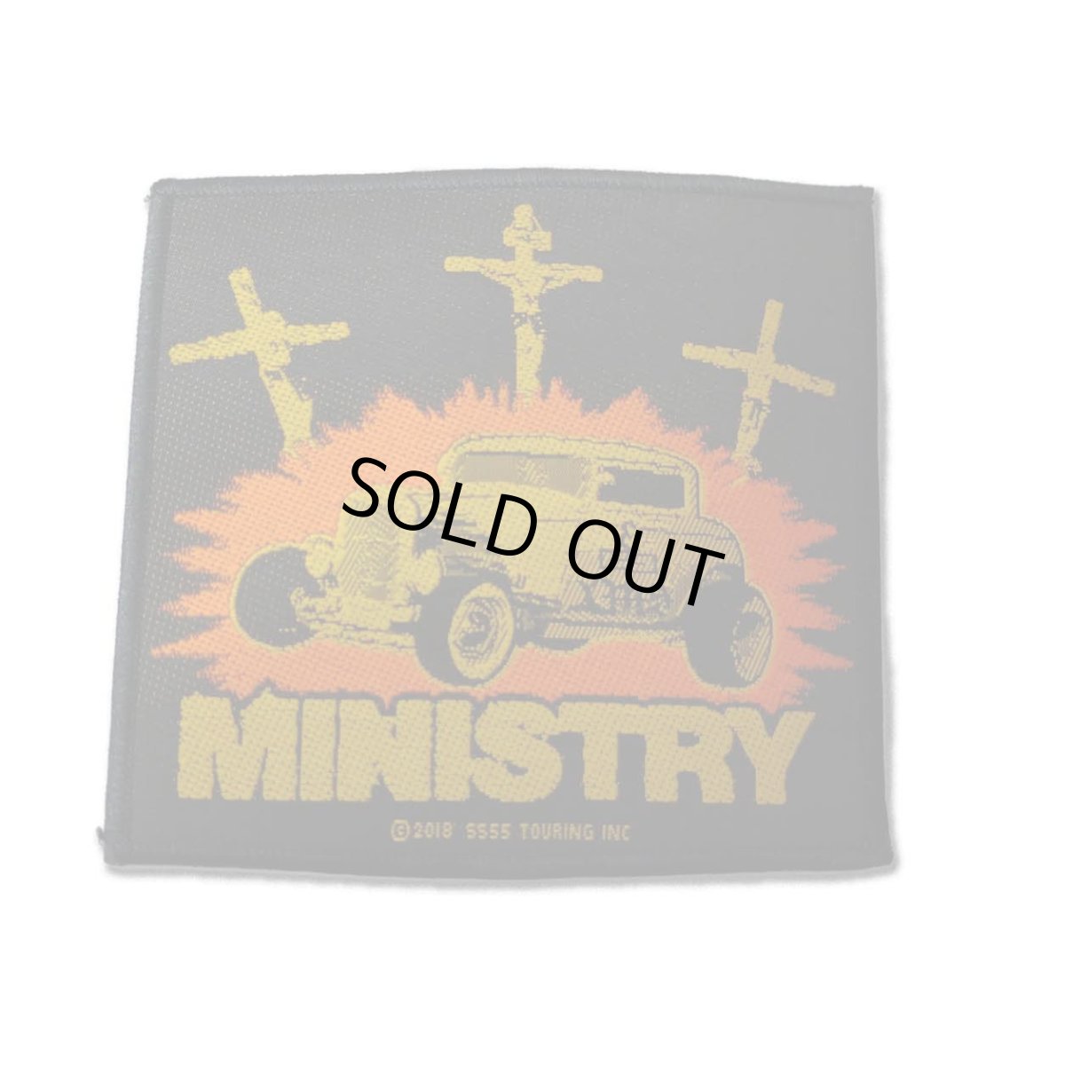 画像1: Ministry パッチ／ワッペン ミニストリー Jesus Built (1)
