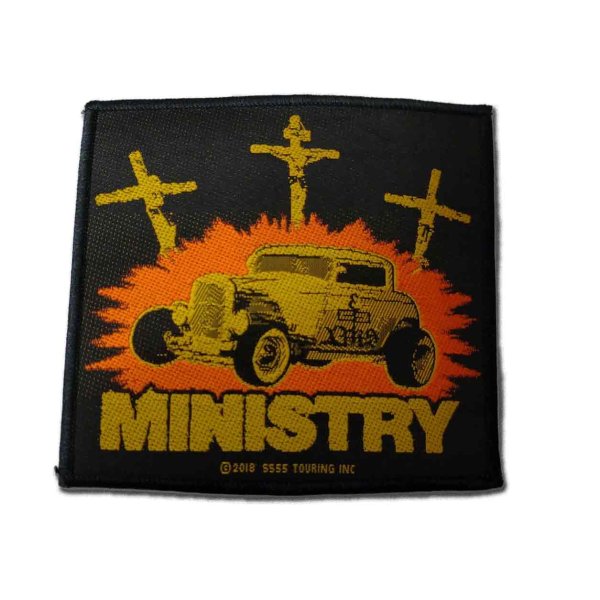 画像1: Ministry パッチ／ワッペン ミニストリー Jesus Built (1)