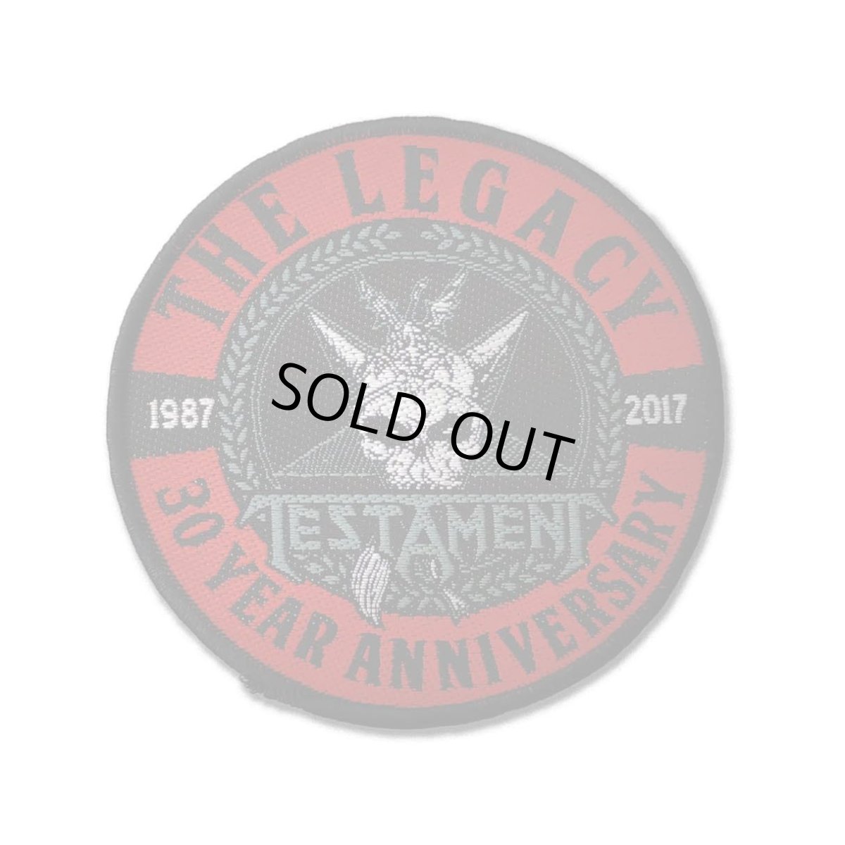 画像1: Testament パッチ／ワッペン テスタメント The Legacy (1)