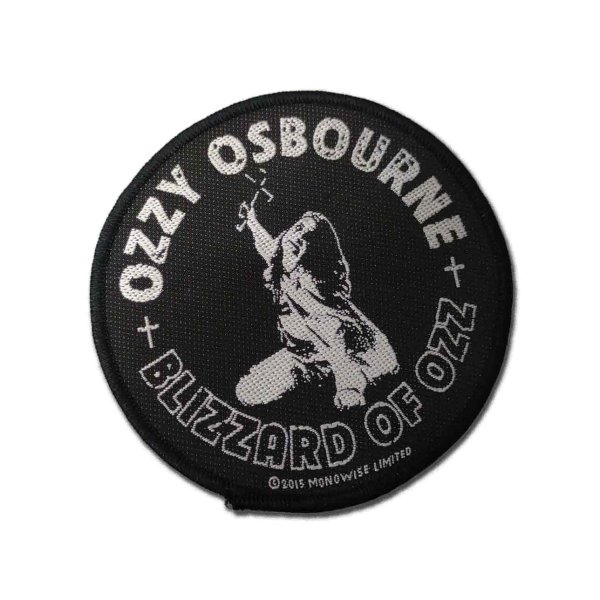 画像1: Ozzy Osbourne パッチ／ワッペン オジー・オズボーン Blizzard Of Ozz (1)